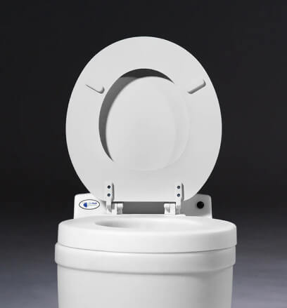 Dry Flush Portable Toilet for Caravans Cabins and Off-Grid