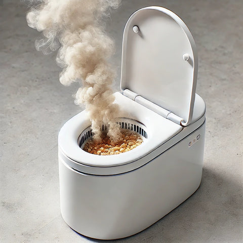 Incineration Toilet Alternative