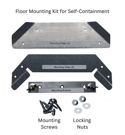 Floor Mounting Kit (Self-Containment)